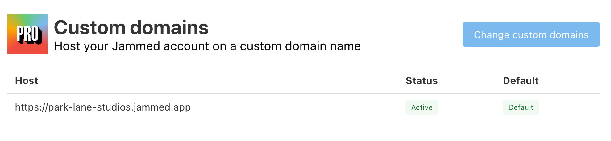 Setting up custom domains